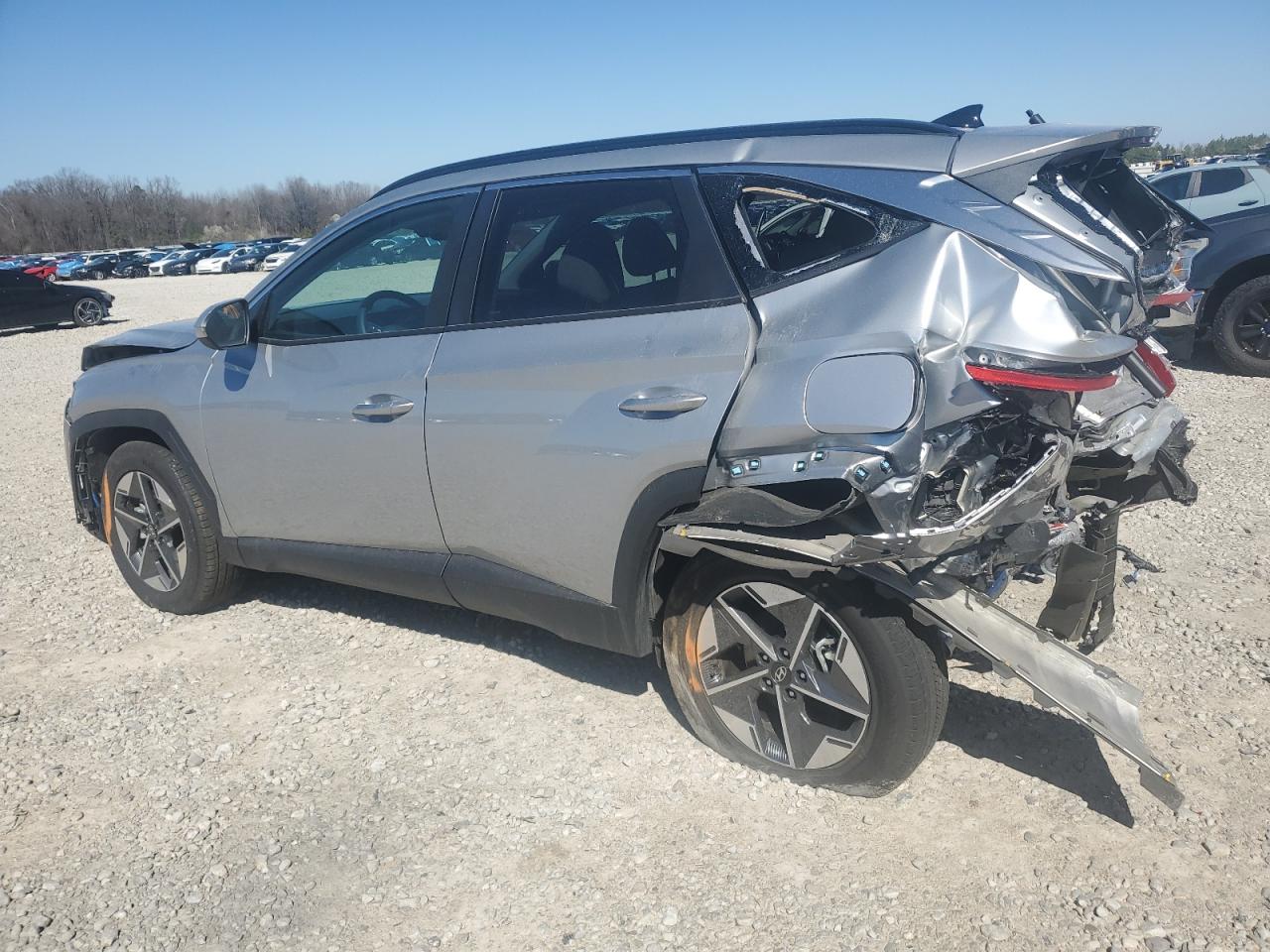 2025 Hyundai Tucson VIN 5NMJCCDE5SH495270 Copart auction photo, rear end damage thumbnail 2