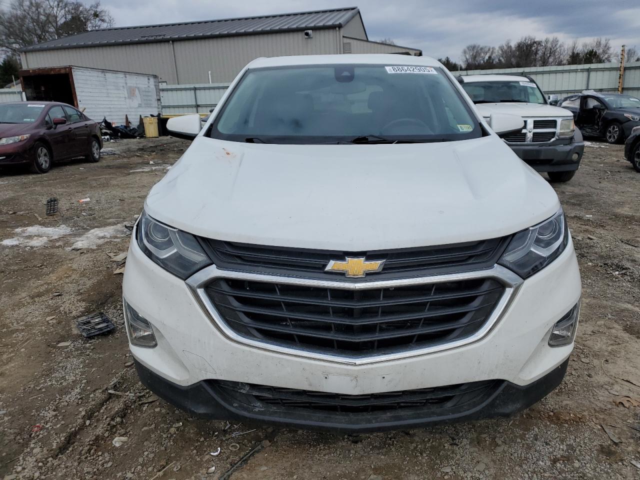 2019 Chevrolet Equinox VIN 3GNAXJEV8KS620818 Copart auction photo, top/roof / front end damage thumbnail 5