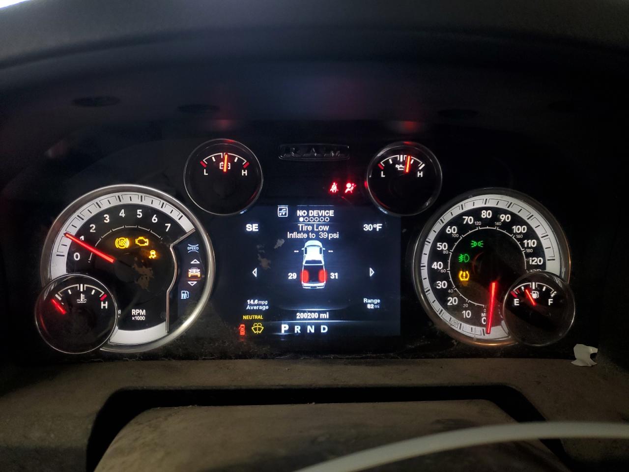 2014 RAM 1500 VIN 1C6RR7LG8ES464350 Copart auction photo, front end / minor dent/scratches damage thumbnail 9