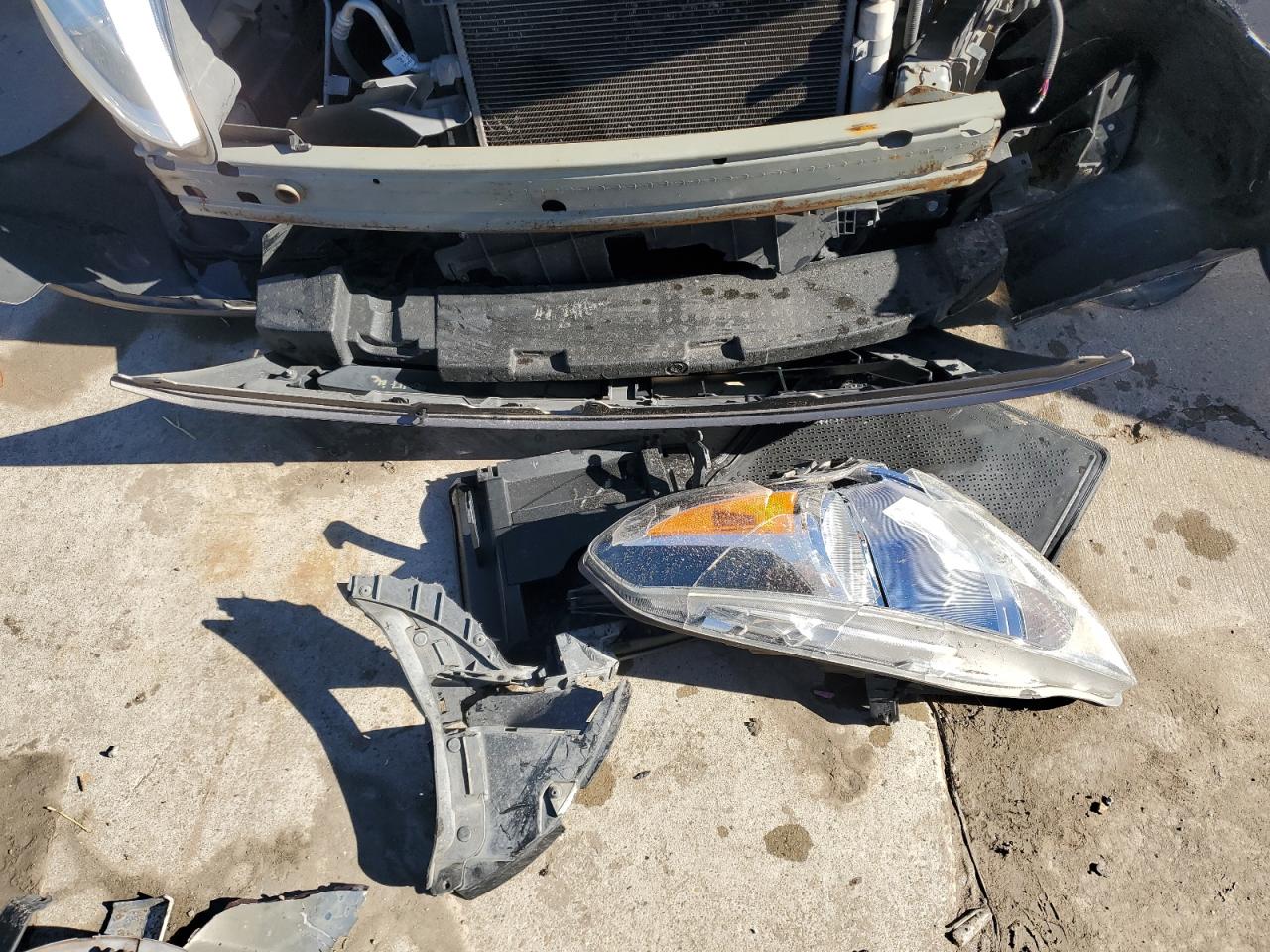 2017 Nissan Versa VIN 3N1CN7AP8HL849734 Copart auction photo, rear end / front end damage thumbnail 12
