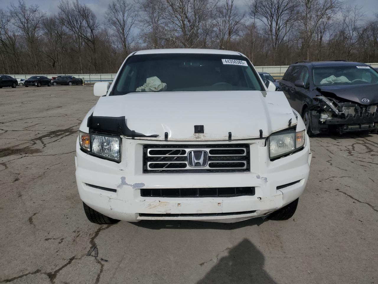 2006 Honda Ridgeline VIN 2HJYK16476H563981 Copart auction photo, front end damage thumbnail 5