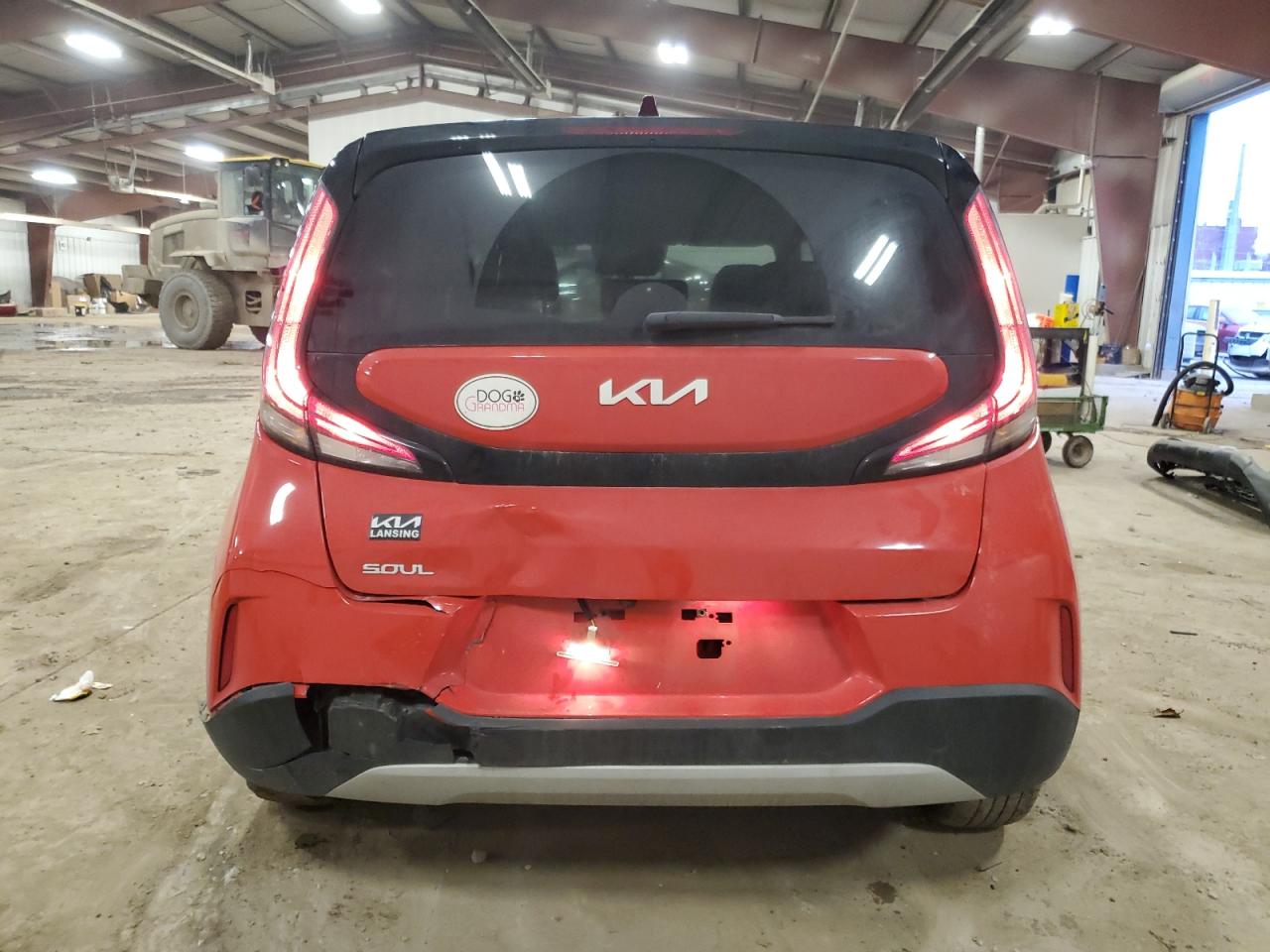 2023 KIA Soul VIN KNDJ23AU6P7205289 Copart auction photo, side / mechanical damage thumbnail 6