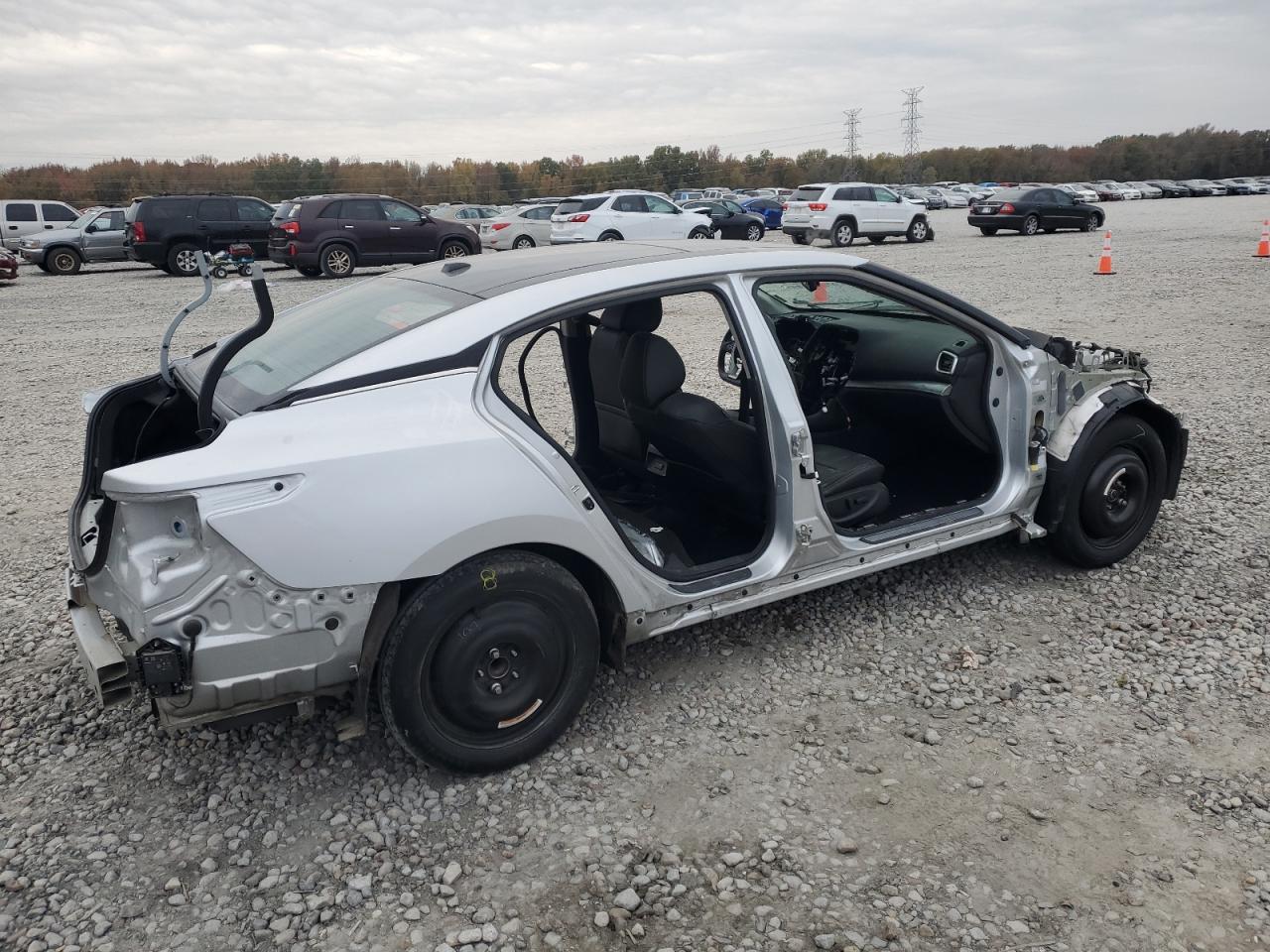 2020 Nissan Maxima VIN 1N4AA6DV3LC371043 Copart auction photo, stripped damage thumbnail 3