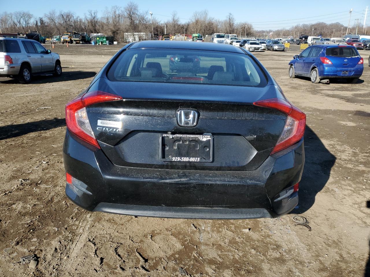 2016 Honda Civic VIN 2HGFC2F56GH504866 Copart auction photo, front end damage thumbnail 6