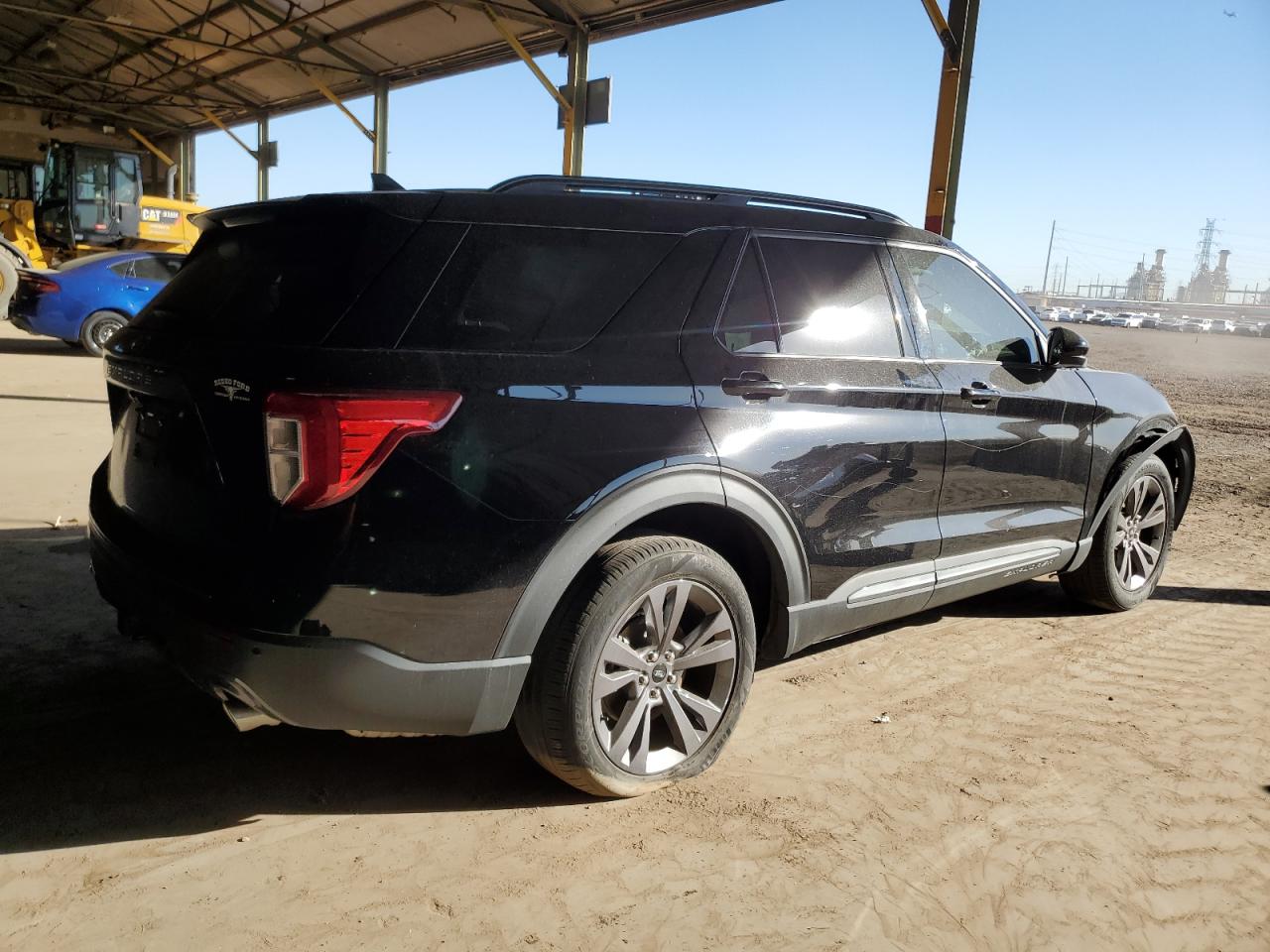 2022 Ford Explorer VIN 1FMSK7DHXNGC19151 Copart auction photo, front end damage thumbnail 3