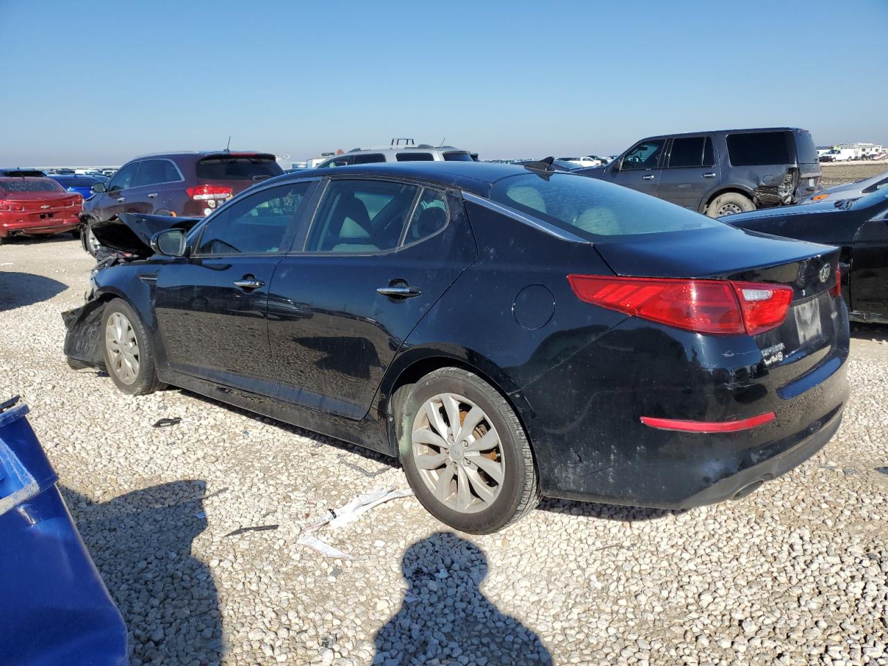 2015 KIA Optima VIN 5XXGN4A78FG438999 Copart auction photo, all over damage thumbnail 2