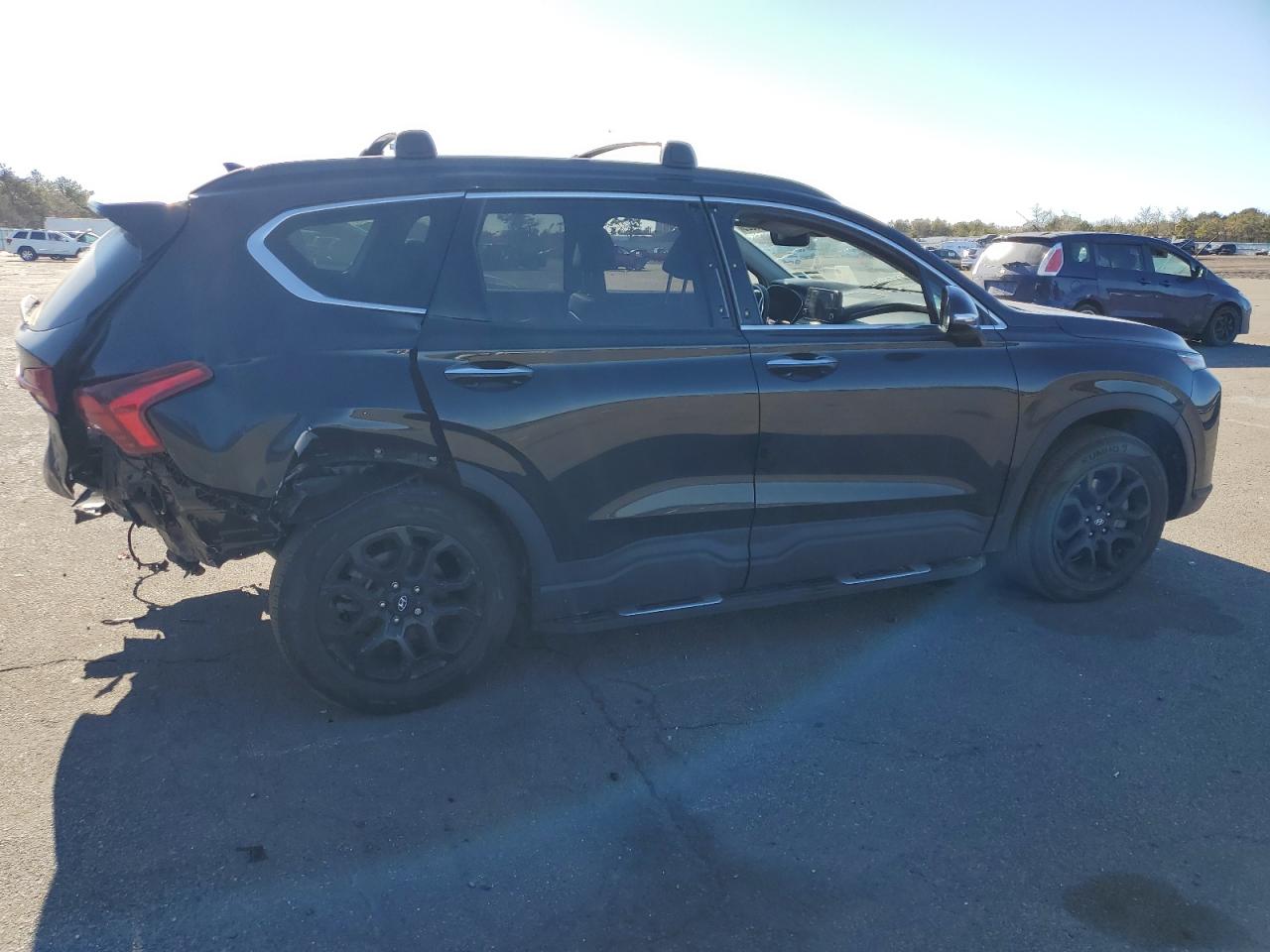 2022 Hyundai Santa Fe VIN 5NMS6DAJ3NH480290 Copart auction photo, rear end / front end damage thumbnail 3