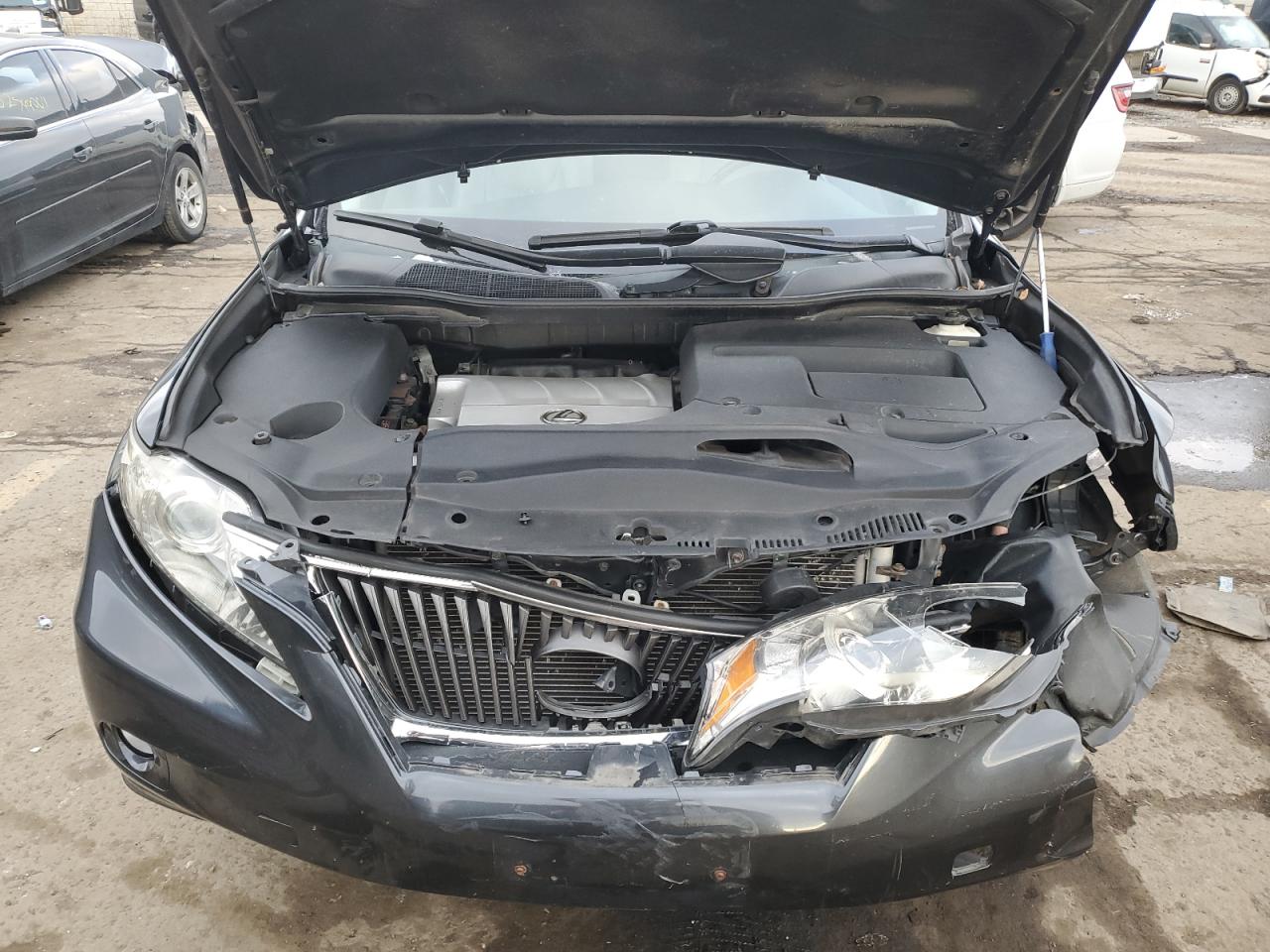 2010 Lexus RX VIN 2T2BK1BA4AC038610 Copart auction photo, front end damage thumbnail 11