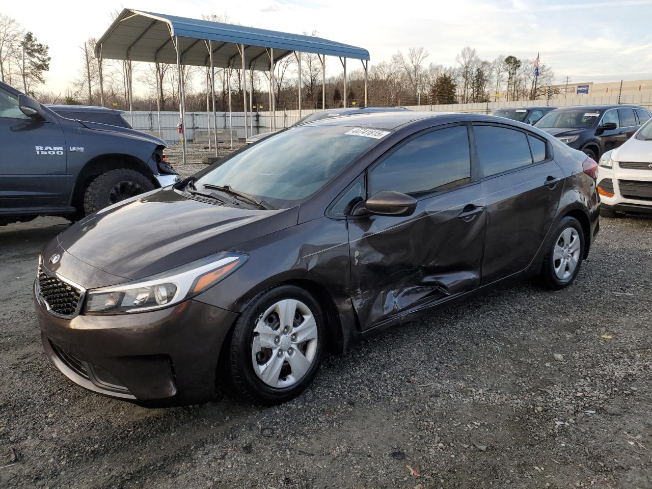 2017 KIA Forte VIN 3KPFK4A79HE156516