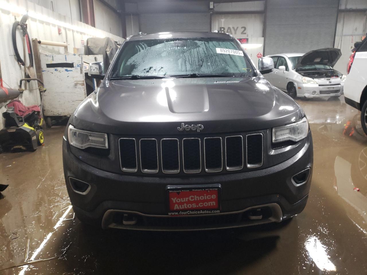 2015 Jeep Grand Cherokee VIN 1C4RJFCT2FC613502 Copart auction photo, rear end damage thumbnail 5
