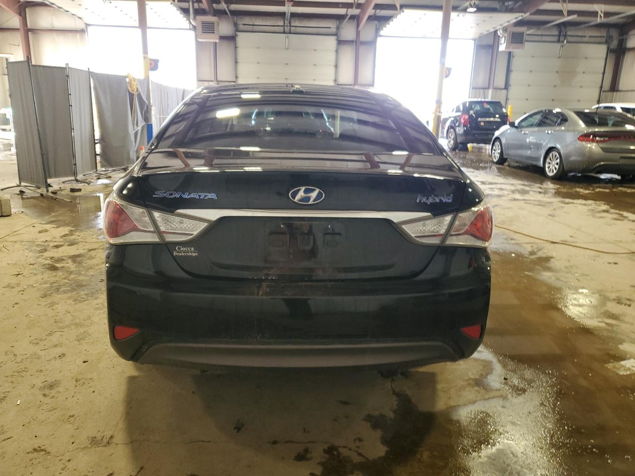 2015 Hyundai Sonata VIN KMHEC4A42FA139177 Copart auction photo, front end damage thumbnail 6