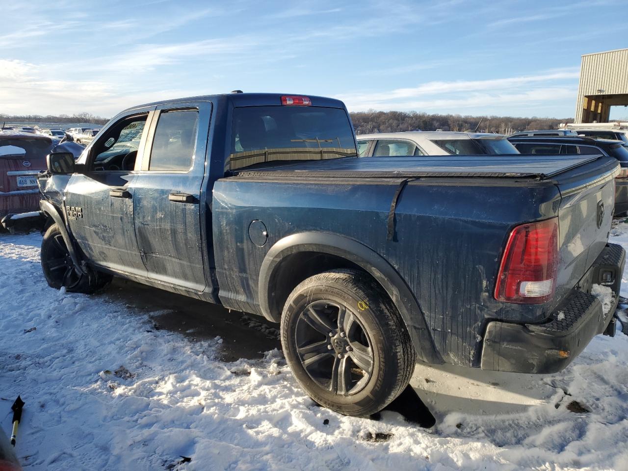 2021 RAM 1500 VIN 1C6RR7GG2MS513910 Copart auction photo, front end damage thumbnail 2