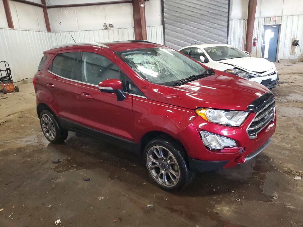 2021 Ford EcoSport VIN MAJ6S3KL1MC452918 Copart auction photo, front end / mechanical damage thumbnail 4