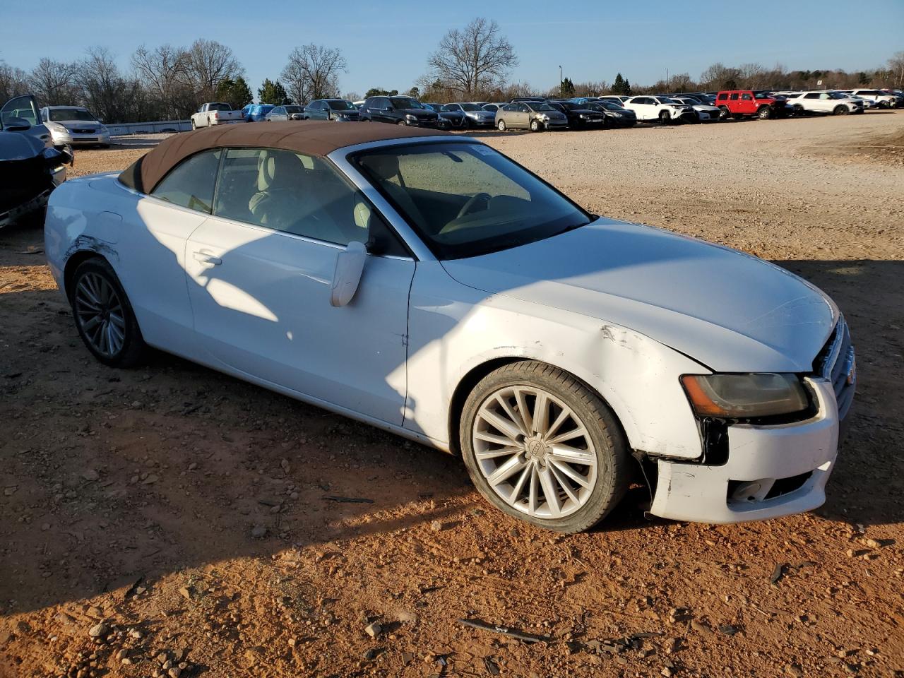 2010 Audi A5 VIN WAUJFAFH7AN012217 Copart auction photo, front end damage thumbnail 4