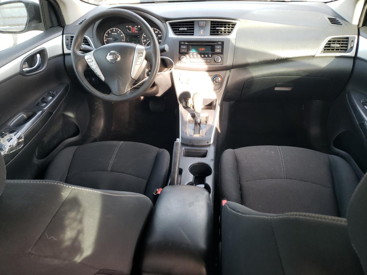 2017 Nissan Sentra VIN 3N1AB7AP2HY302722 Copart auction photo, side / rear end damage thumbnail 8