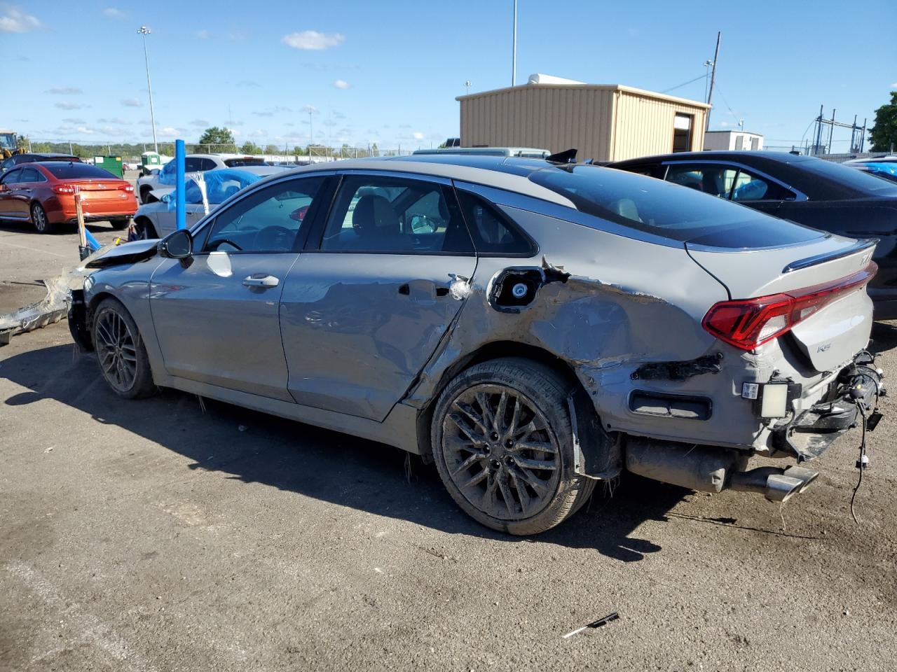 2022 KIA K5 VIN 5XXG44J81NG145035 Copart auction photo, all over / mechanical damage thumbnail 2