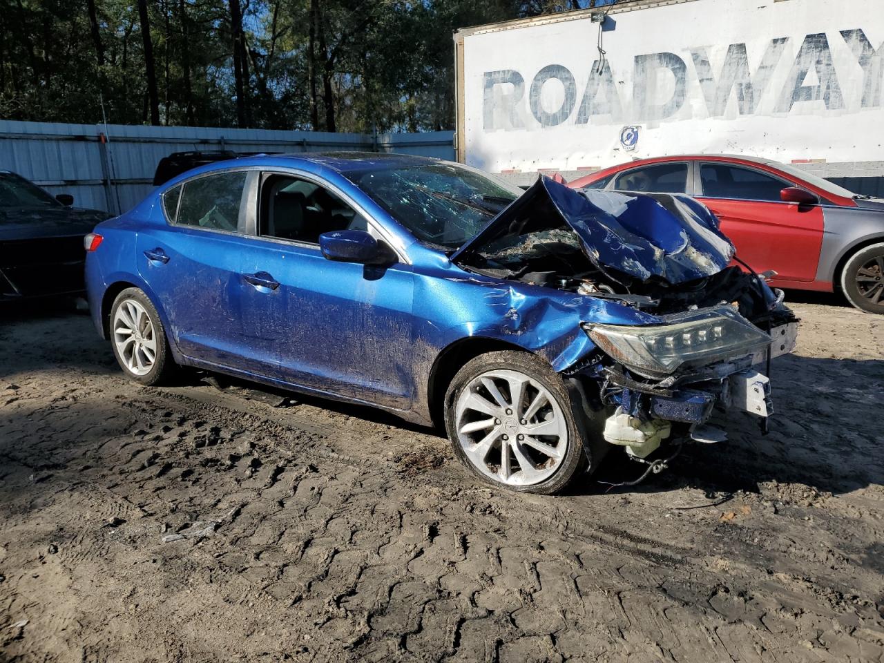 2017 Acura ILX VIN 19UDE2F39HA014521 Copart auction photo, front end damage thumbnail 4
