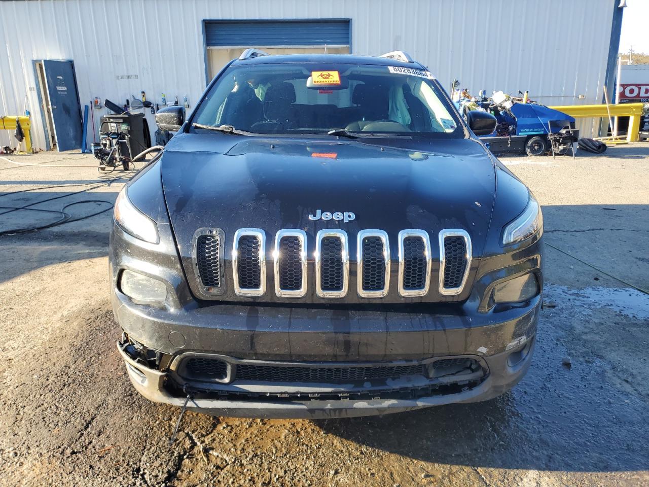 2015 Jeep Grand Cherokee VIN 1C4PJLCBXFW554047 Copart auction photo, front end damage thumbnail 5
