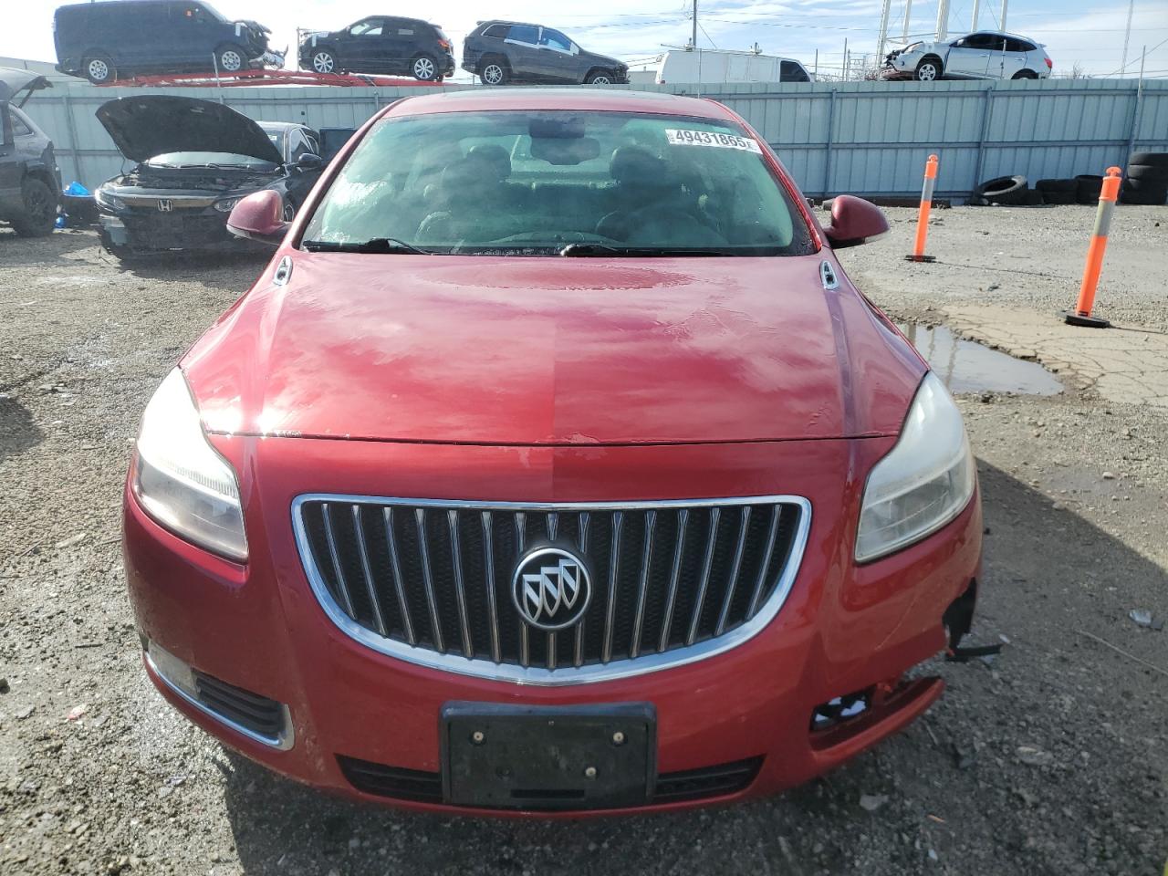2012 Buick Regal VIN 2G4GS5EV3C9210270 Copart auction photo, front end damage thumbnail 5