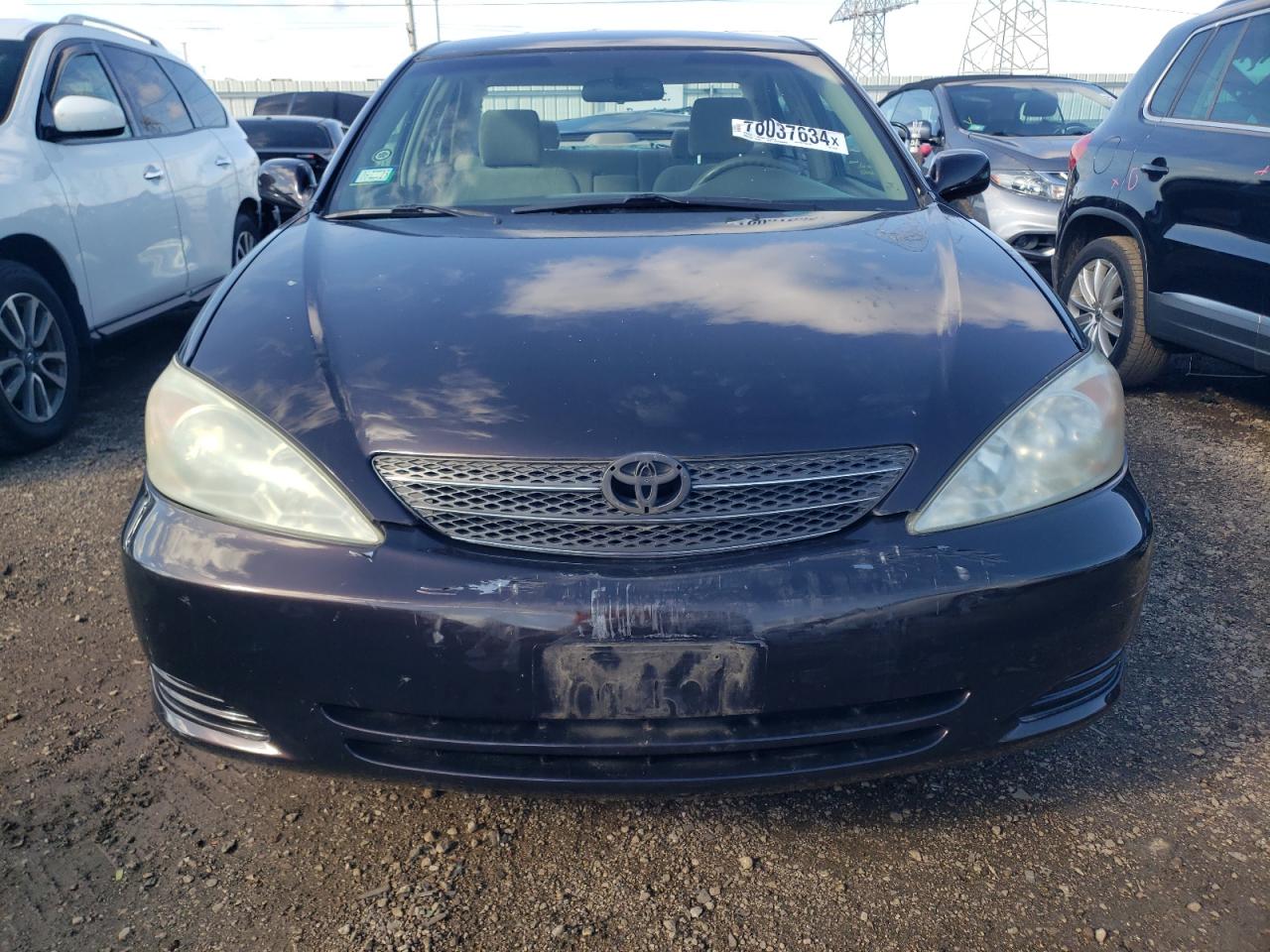 2004 Toyota Camry VIN 4T1BE30K44U862256 Copart auction photo, rear end damage thumbnail 5