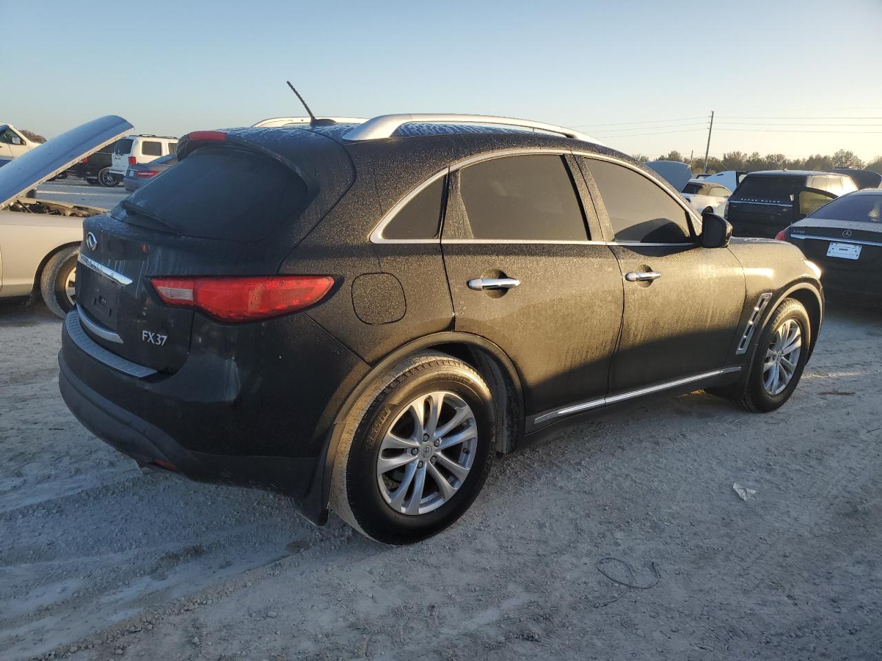 2013 Infiniti FX VIN JN8CS1MU2DM140578 Copart auction photo, water/flood damage thumbnail 3