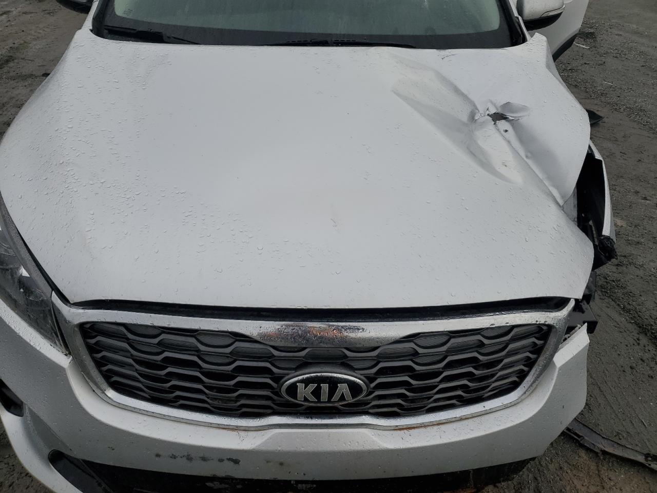 2020 KIA Sorento VIN 5XYPG4A36LG694864 Copart auction photo, front end / side damage thumbnail 12