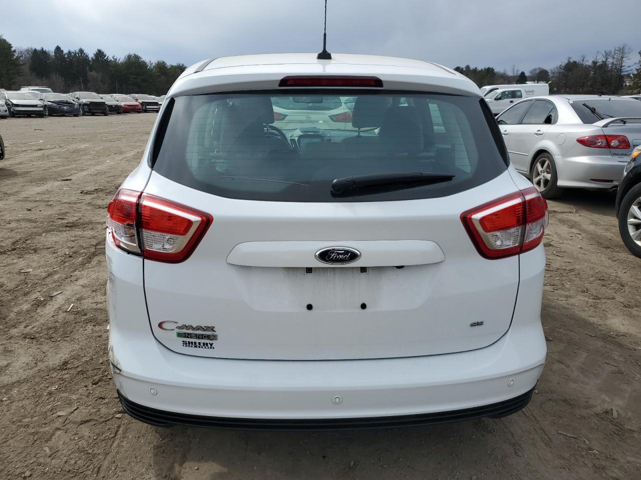 2017 Ford C-MAX VIN 1FADP5EU8HL109456 Copart auction photo, rear end damage thumbnail 6