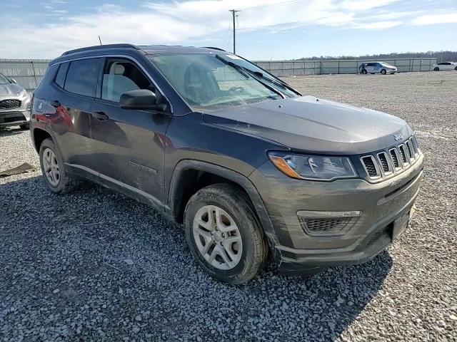 2019 Jeep Compass VIN 3C4NJDAB2KT734946 Copart auction photo, water/flood damage thumbnail 12