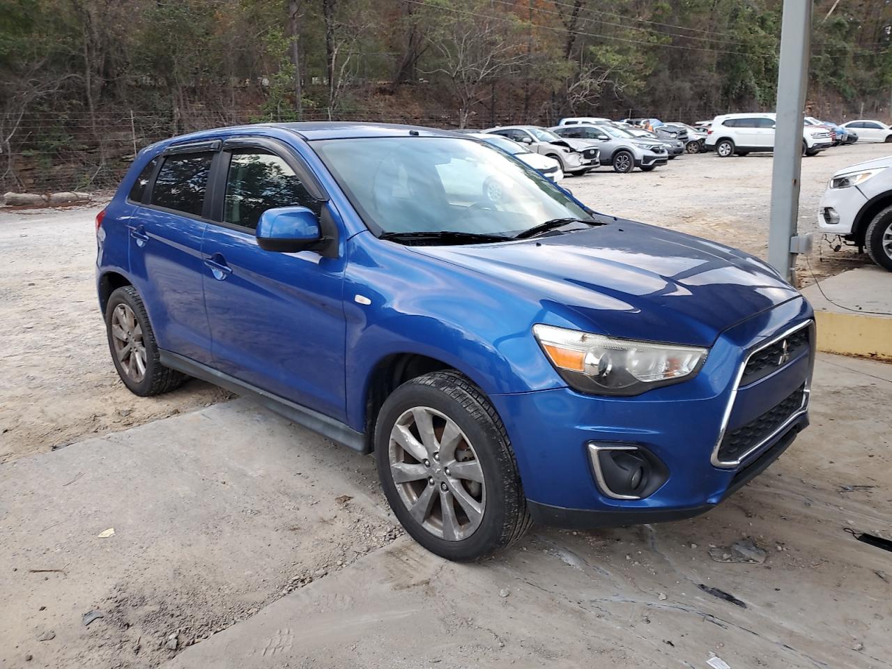 2015 Mitsubishi Outlander VIN 4A4AP3AU6FE050196 Copart auction photo, normal wear damage thumbnail 4