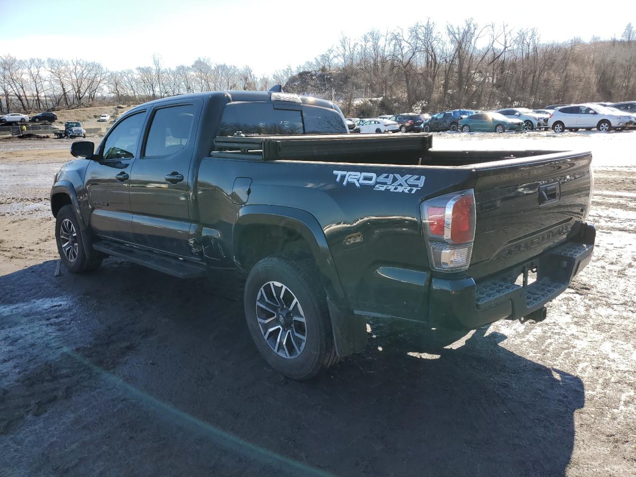 2022 Toyota Tacoma VIN 3TMDZ5BN0NM121953 Copart auction photo, side / minor dent/scratches damage thumbnail 2