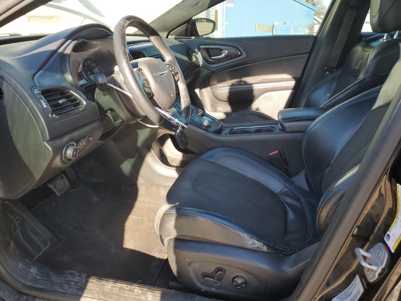 2015 Chrysler 200 VIN 1C3CCCBB6FN573506 Copart auction photo, rear end / front end damage thumbnail 7