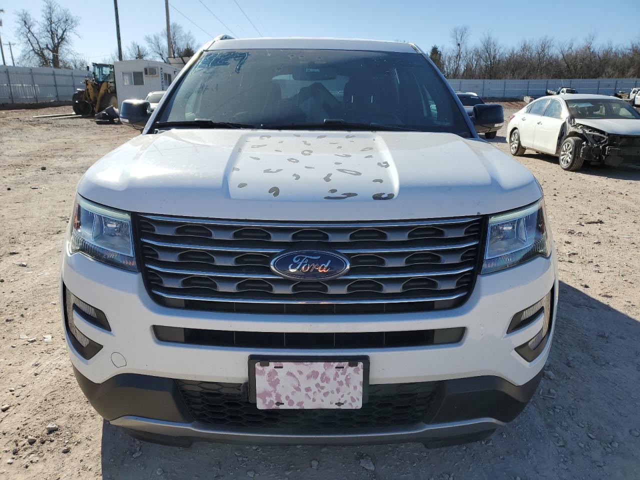 2017 Ford Explorer VIN 1FM5K8D85HGE32211 Copart auction photo, rear end / side damage thumbnail 5