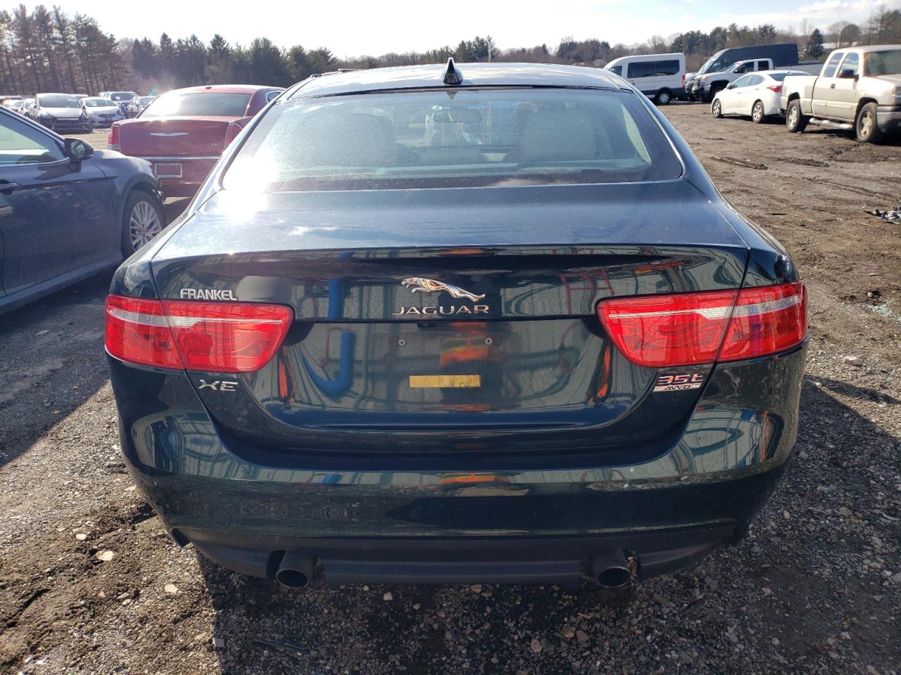 2017 Jaguar XE VIN SAJAJ4BV5HA971536 Copart auction photo, front end / minor dent/scratches damage thumbnail 6