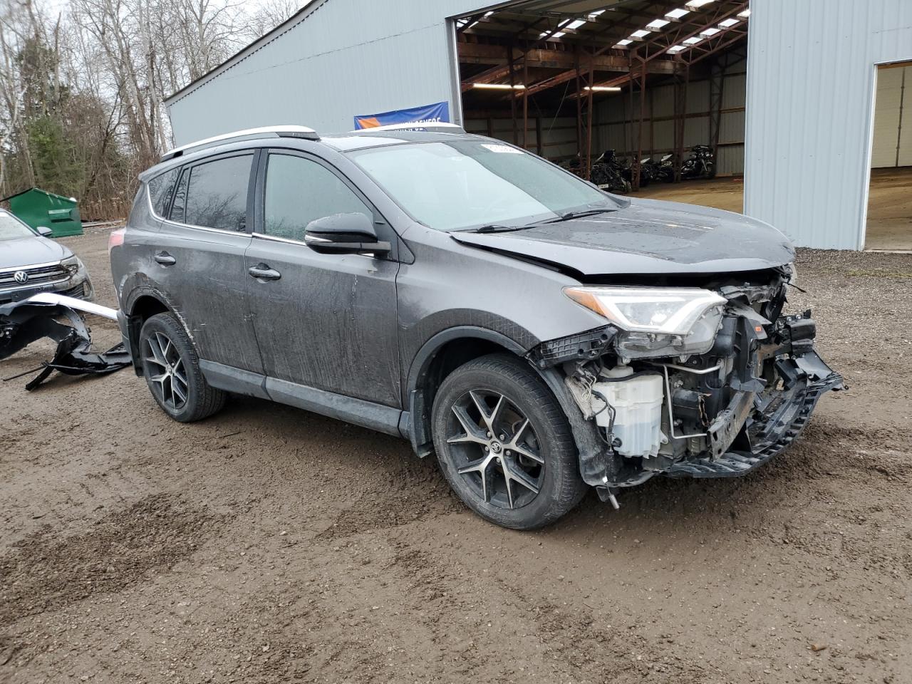 2016 Toyota RAV 4 VIN 2T3JFREV7GW475484 Copart auction photo, front end / side damage thumbnail 4