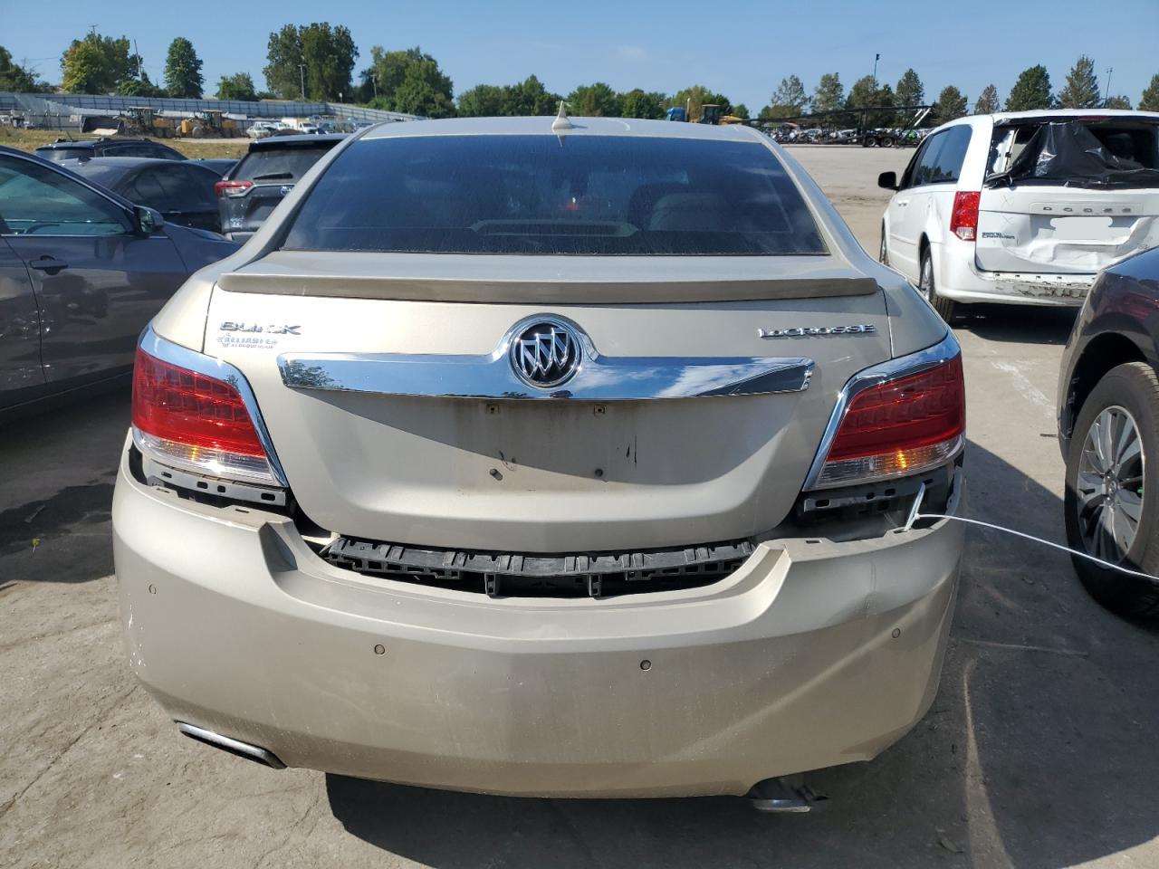2012 Buick LaCrosse VIN 1G4GD5E35CF118349 Copart auction photo, all over damage thumbnail 6