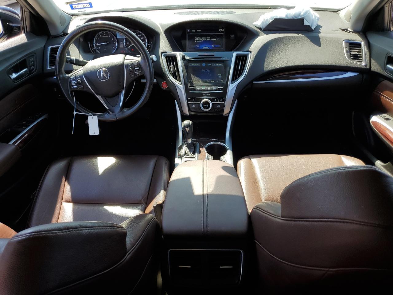 2015 Acura TLX VIN 19UUB1F38FA009665 Copart auction photo, front end damage thumbnail 8