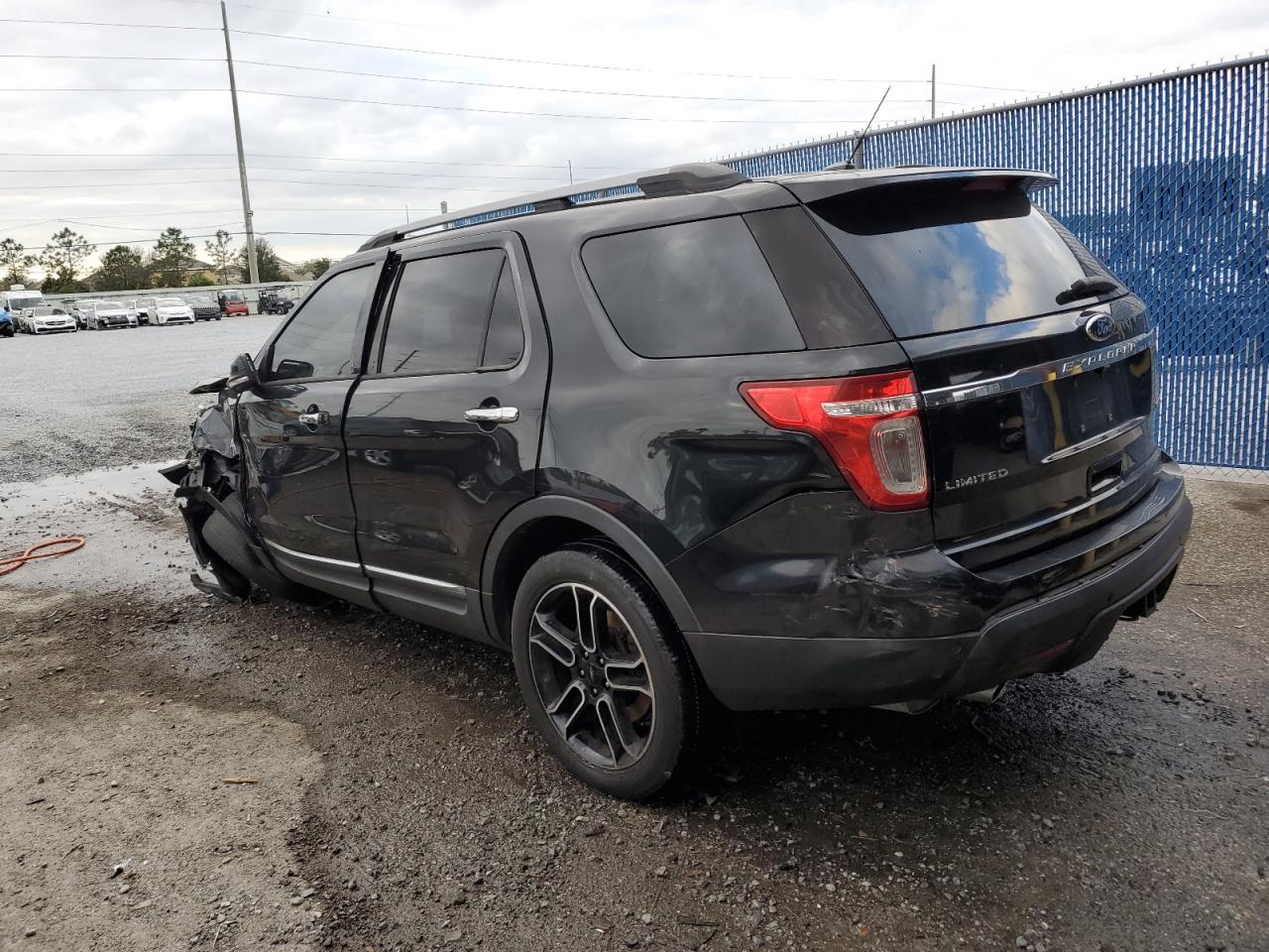 2014 Ford Explorer VIN 1FM5K7F85EGC33002 Copart auction photo, front end damage thumbnail 2