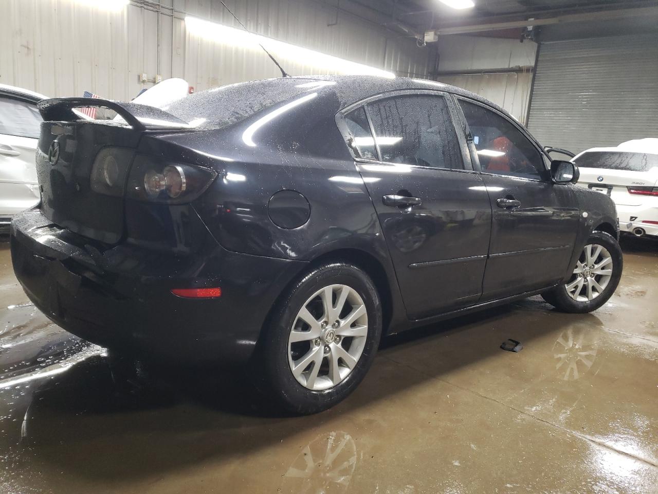2007 Mazda 3 VIN JM1BK32F771665732 Copart auction photo, rear end damage thumbnail 3