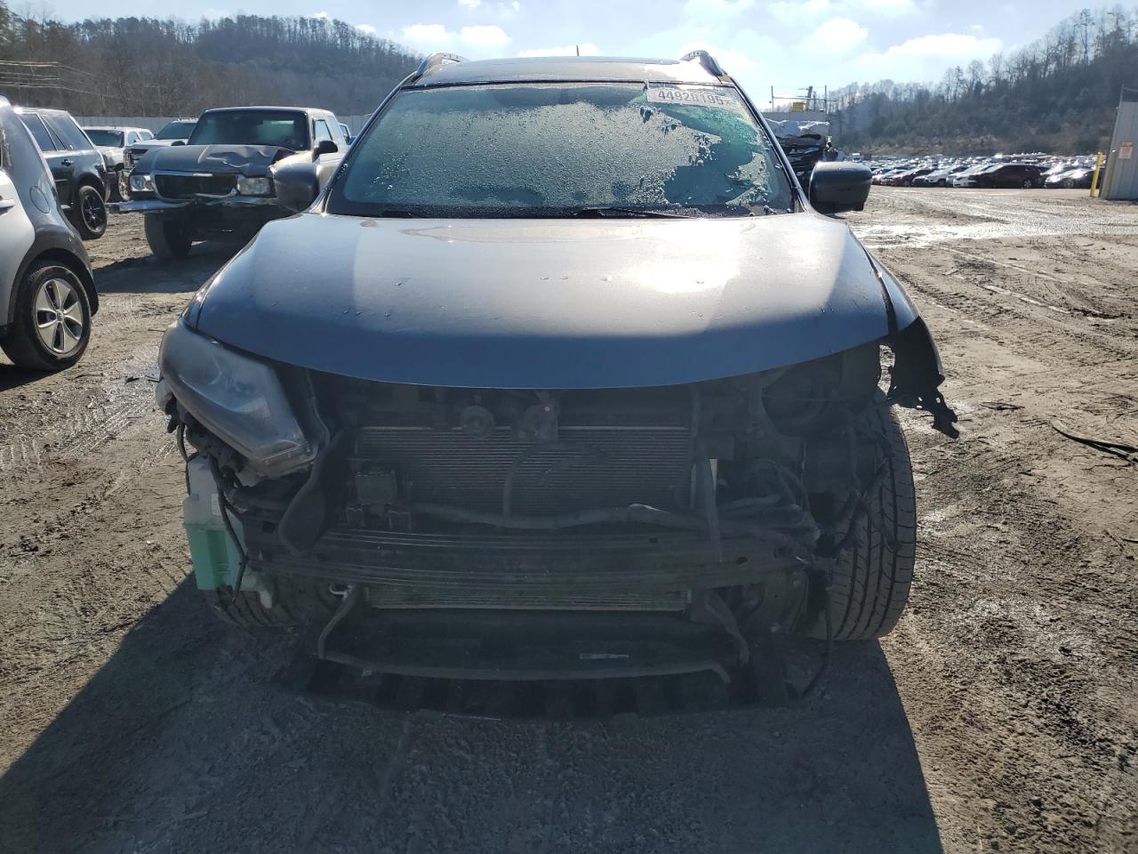 2016 Nissan Rogue VIN 5N1AT2MV0GC871501 Copart auction photo, front end / rear end damage thumbnail 5