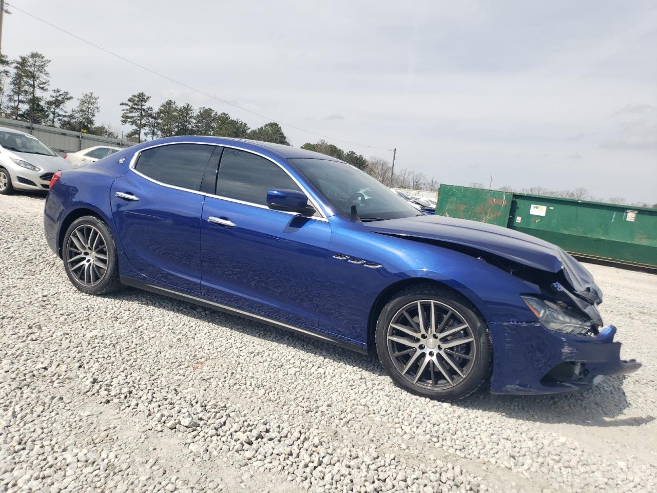 2015 Maserati Ghibli VIN ZAM57XSA0F1140984 Copart auction photo, front end / minor dent/scratches damage thumbnail 4