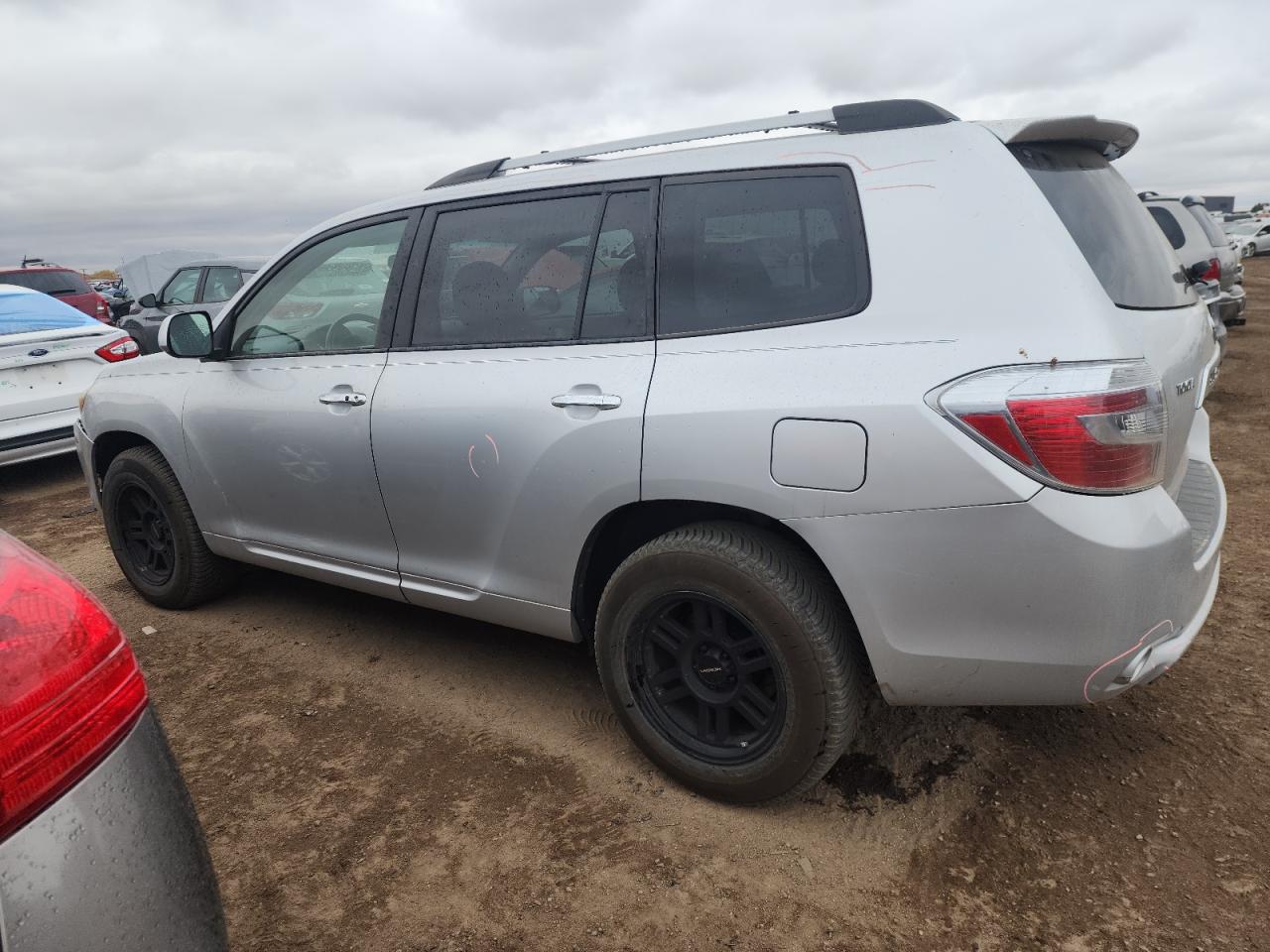 2009 Toyota Highlander VIN JTEEW41A292028673 Copart auction photo, front end / side damage thumbnail 2