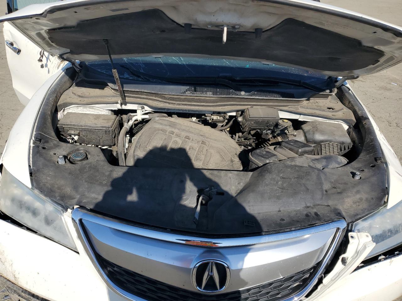 2016 Acura MDX VIN 5FRYD3H44GB020522 Copart auction photo, rollover / undercarriage damage thumbnail 14