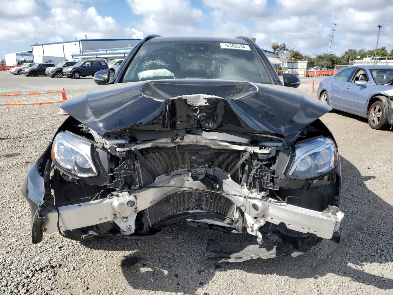2019 Mercedes-Benz GLC VIN WDC0G4KB1KV151785 Copart auction photo, front end damage thumbnail 5