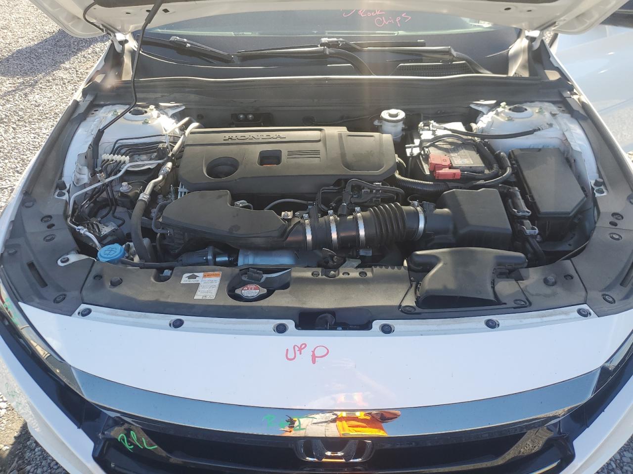 2022 Honda Accord VIN 1HGCV2F38NA001654 Copart auction photo, rear end / minor dent/scratches damage thumbnail 11
