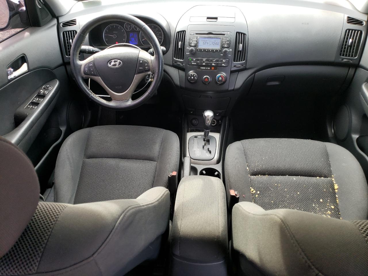 2010 Hyundai Elantra VIN KMHDC8AEXAU057295 Copart auction photo, side / rear end damage thumbnail 8