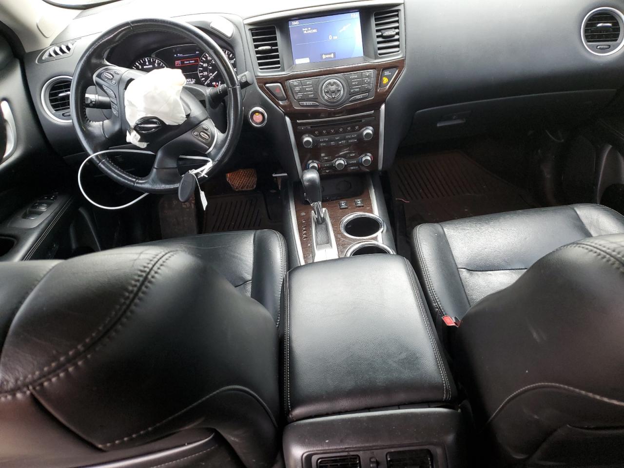 2014 Nissan Pathfinder VIN 5N1AR2MN7EC643832 Copart auction photo, front end / side damage thumbnail 8