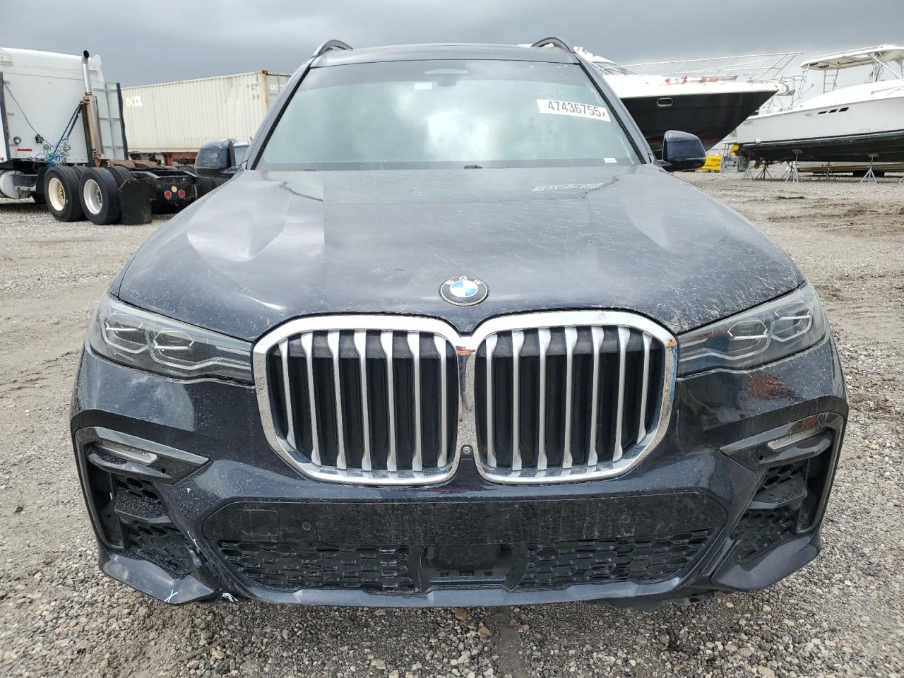 2019 BMW X7 VIN 5UXCX4C58KLB39724 Copart auction photo, front end / minor dent/scratches damage thumbnail 5