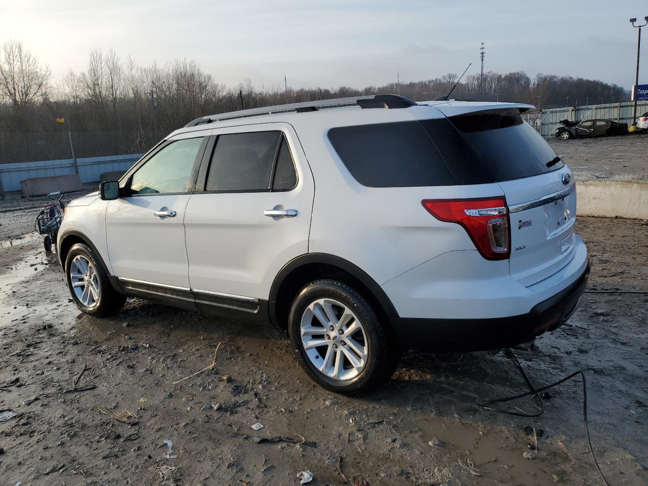 2014 Ford Explorer VIN 1FM5K7D83EGB39882 Copart auction photo, front end damage thumbnail 2