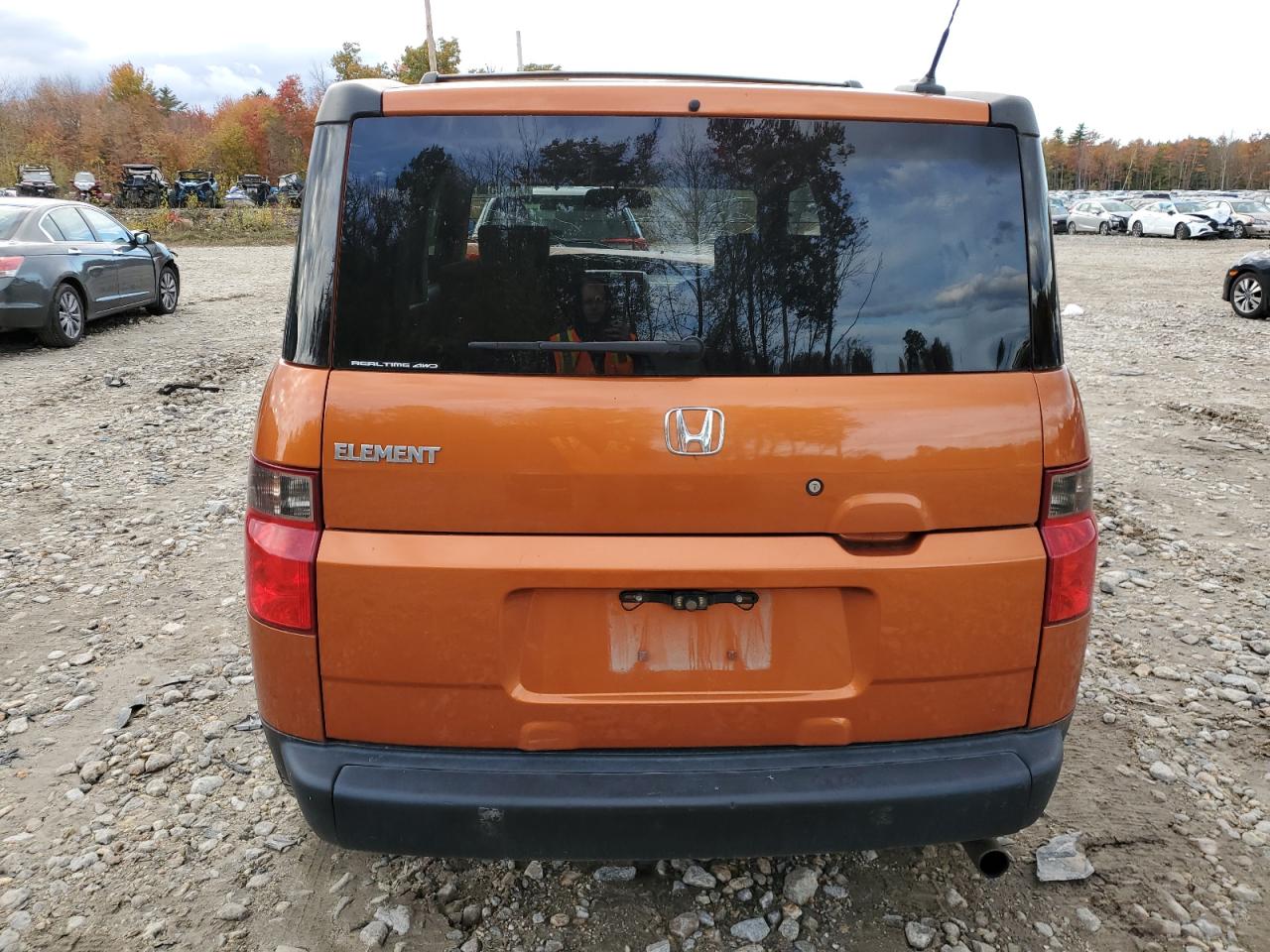 2008 Honda Element VIN 5J6YH28768L013199 Copart auction photo, front end damage thumbnail 6