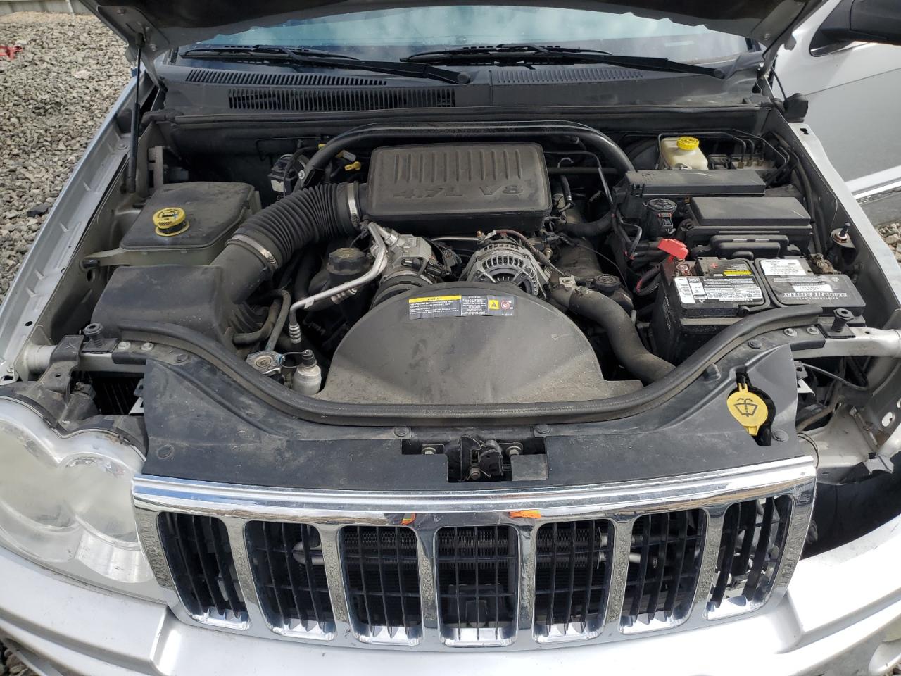 2007 Jeep Grand Cherokee VIN 1J8HR58N57C544386 Copart auction photo, front end damage thumbnail 11